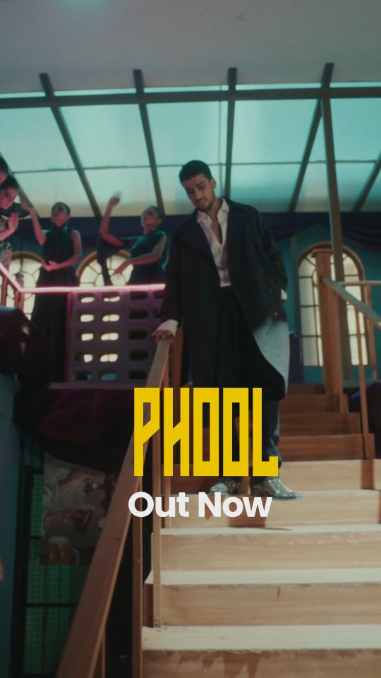 Instagram post by @aurmusic__ for Sony Music. Caption reads: Phool bloomed again in a new season🌸 MV Out Now!.