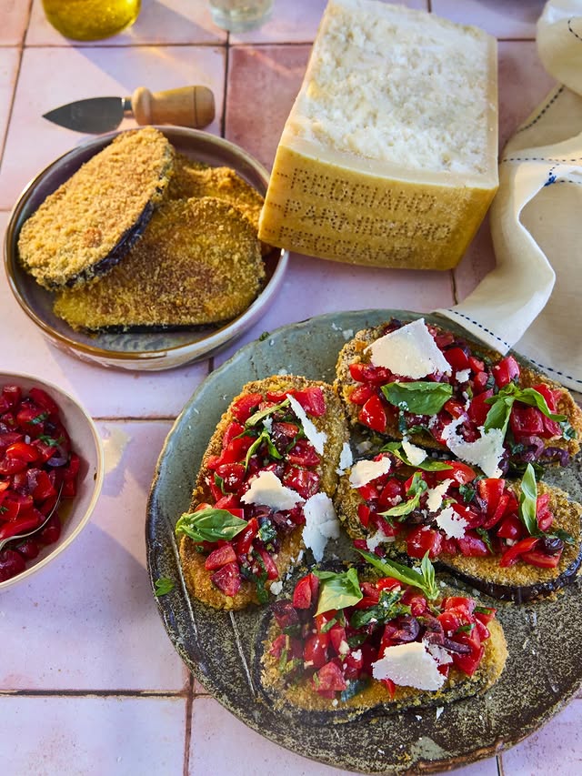 Instagram post by @gennarocontaldo for Parmigiano Reggiano. Caption reads: Hi lovely people! Bring even more flavour to a....