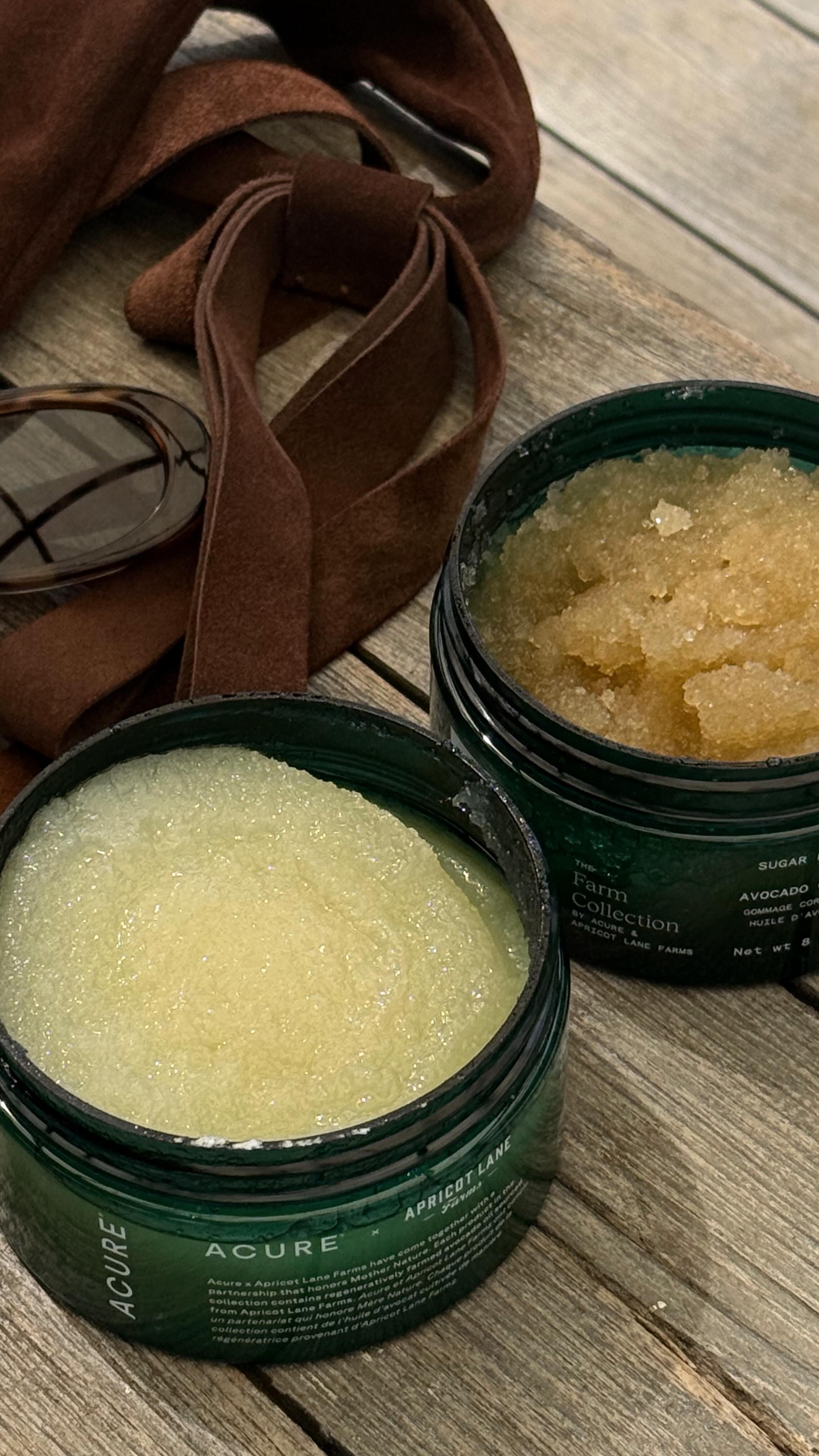 Instagram post by @tasha for ACURE. Caption reads: [...] to celebrate the launch of the @acurebeauty....