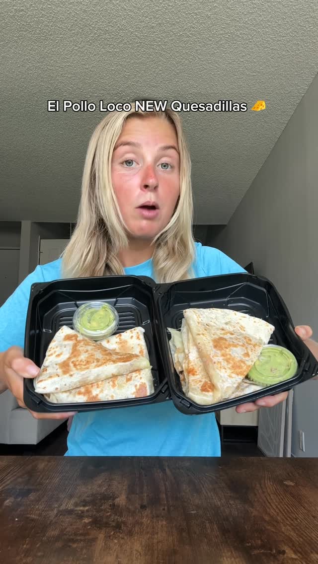 Instagram post by @eatswithkelsie for El Pollo Loco. Caption reads: #pollopartner which @elpolloloco quesadilla are....