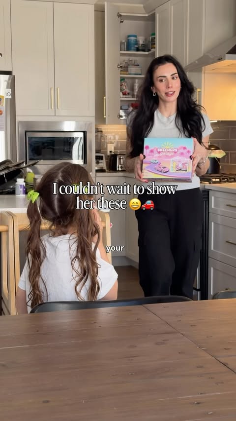 Instagram post by @ownitbabe for SKECHERS. Caption reads: [...] AND using their imagination 🥹🚗 The....