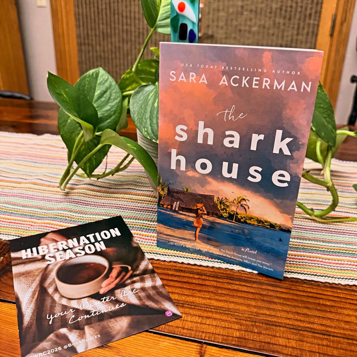 Instagram post by @audreyoaksreadseverything for BookSparks. Caption reads: [...] SEASON? I am! And thanks to @booksparks....