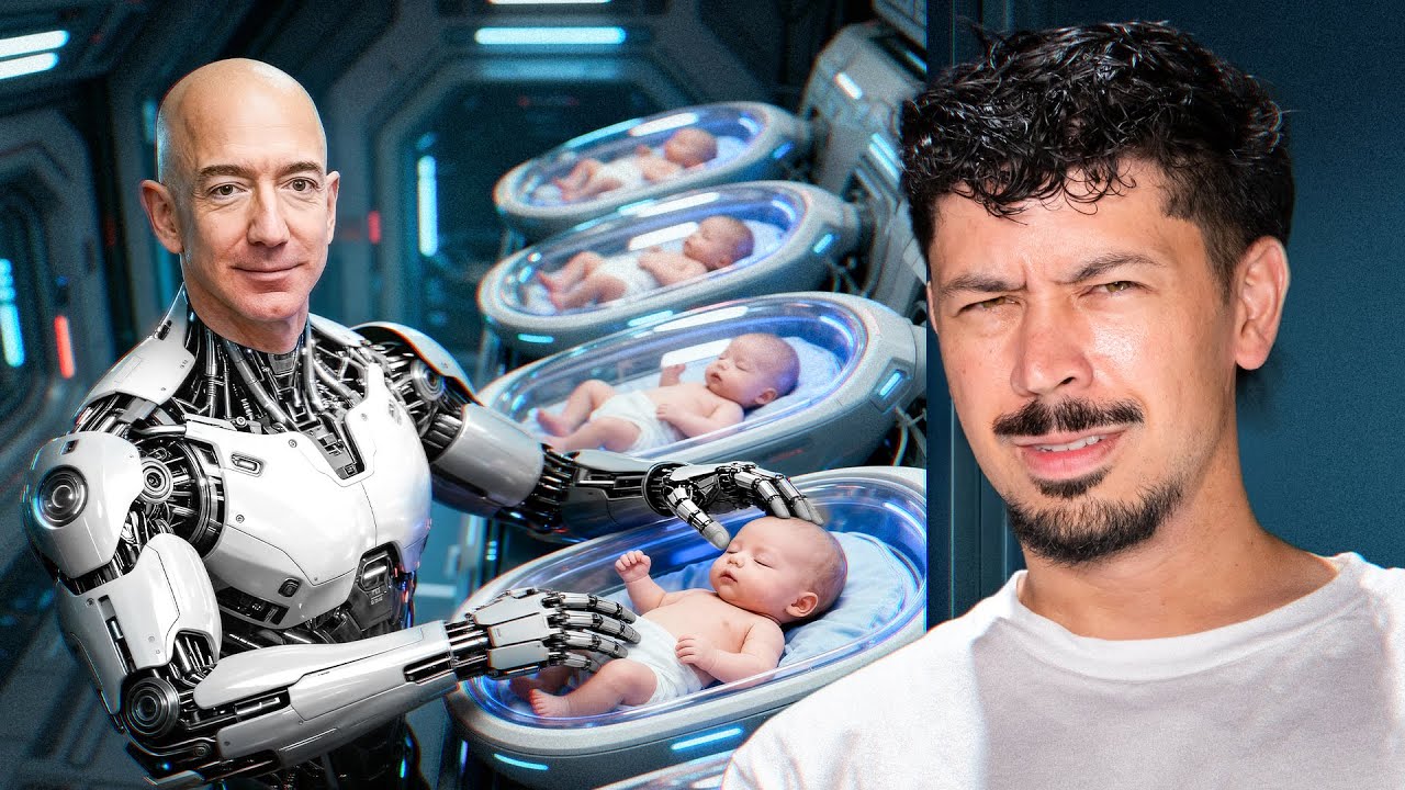 YouTube post by @thenoelmiller for Factor_. Caption reads: these billionaires want to live forever.