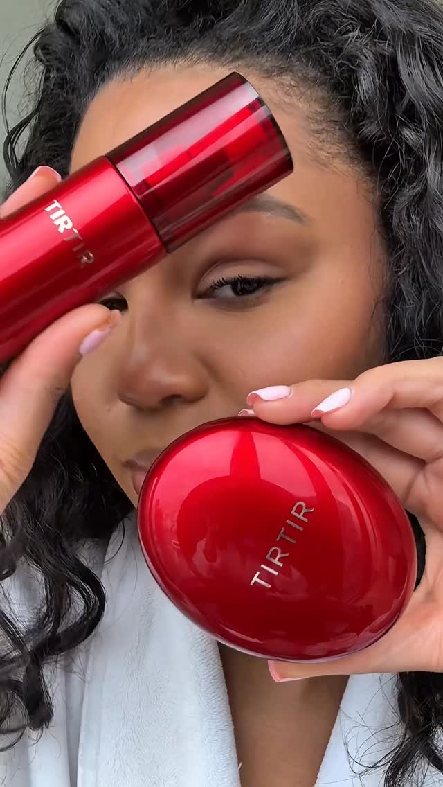 Instagram post by @teairawalker for TIRTIR. Caption reads: Finally tried @tirtir_global and the finish is....