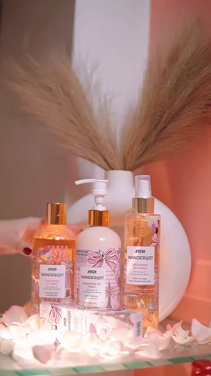 Instagram post by @punitaverma06 for Forever New. Caption reads: This fragrance really just transports me to Paris....