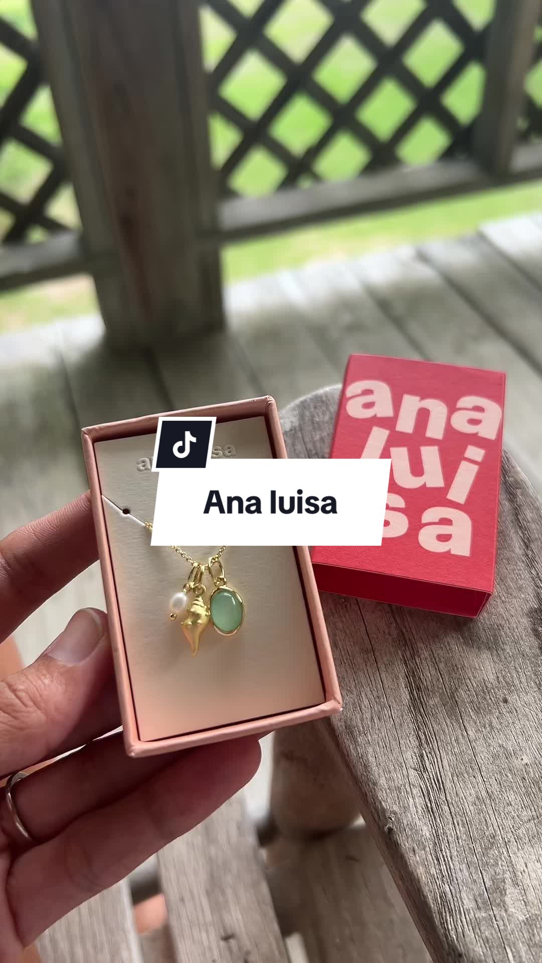 TikTok post by @s_a_r_a_h_l_y_n_n_ for ana luisa. Caption reads: @Ana Luisa is forever my favorite [...].
