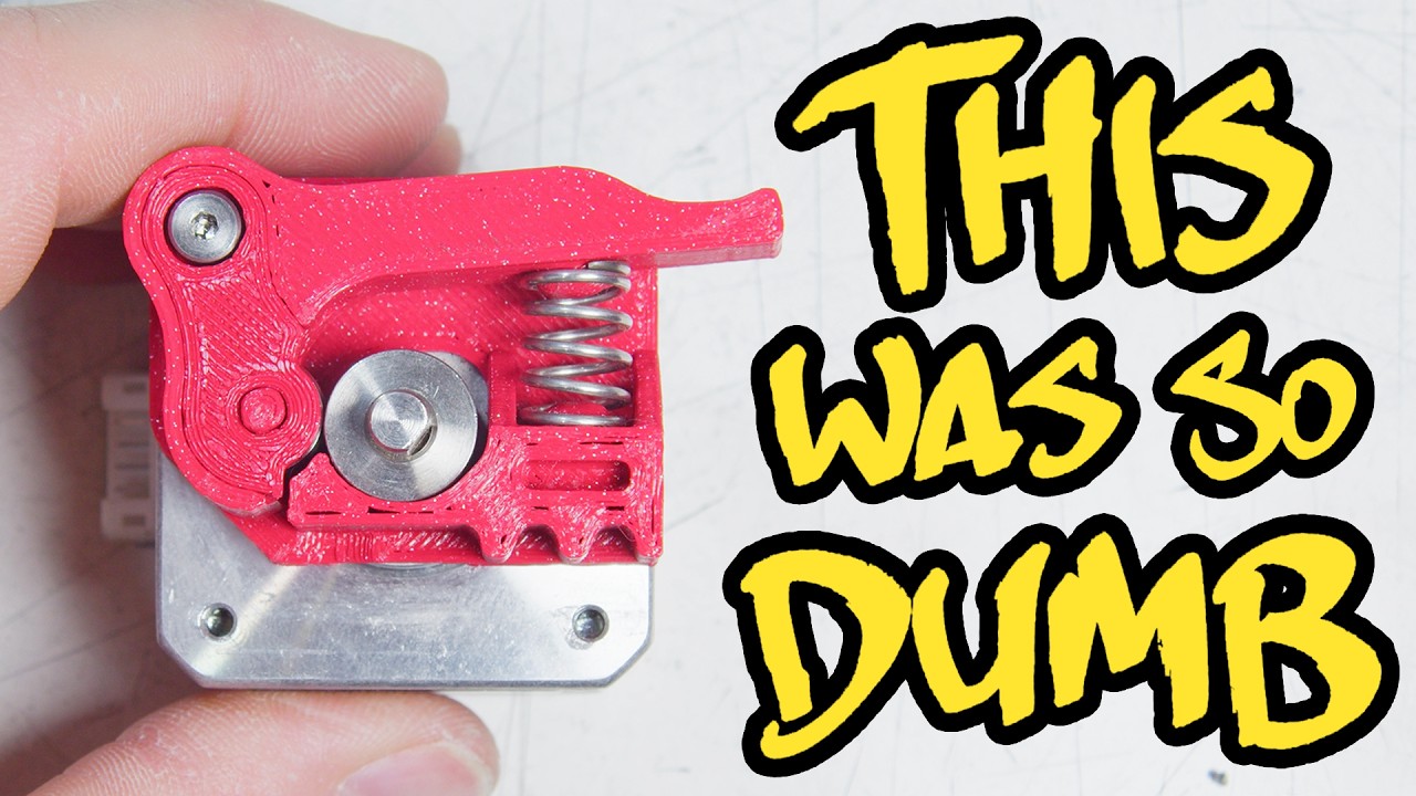 YouTube post by @ZackFreedman for Thingiverse. Caption reads: How MakerBot sold us literal hot garbage.