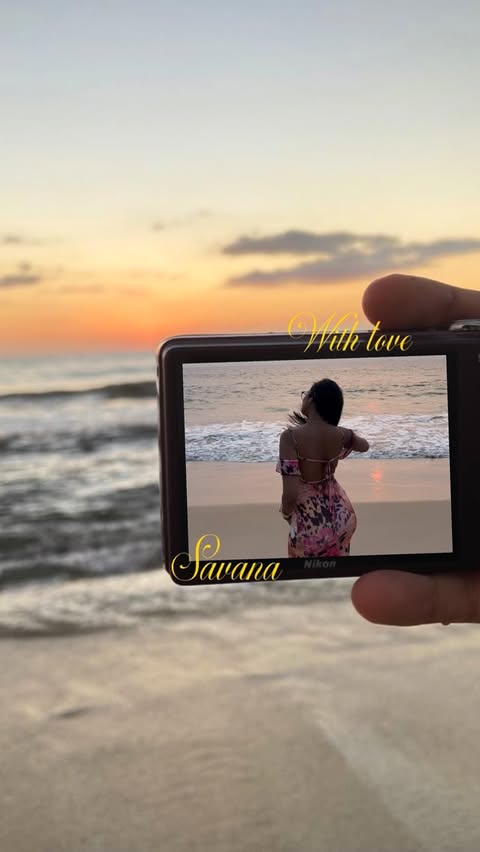 Instagram post by @pixxiee_xo for Savana. Caption reads: [...] “pragati11” for discount 🌊
.
.
#ad #savana....