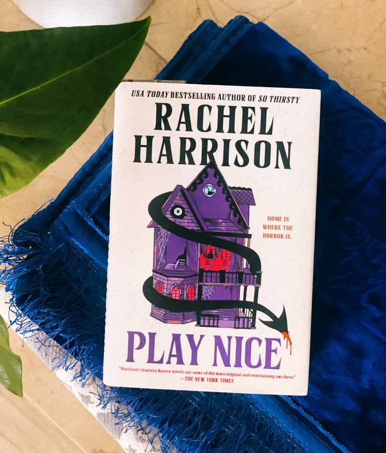 Instagram post by @rumi.nations for Berkley Publishing Group. Caption reads: I’m currently reading PLAY NICE by....