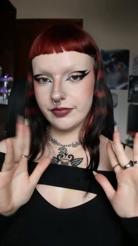 Instagram post by @cristaltears for KALEIDOS. Caption reads: ⊱༒︎༻ 𝕭𝖎𝖗𝖙𝖍𝖉𝖆𝖞 𝖒𝖆𝖐𝖊𝖚𝖕༺༒︎⊰ Thank you....