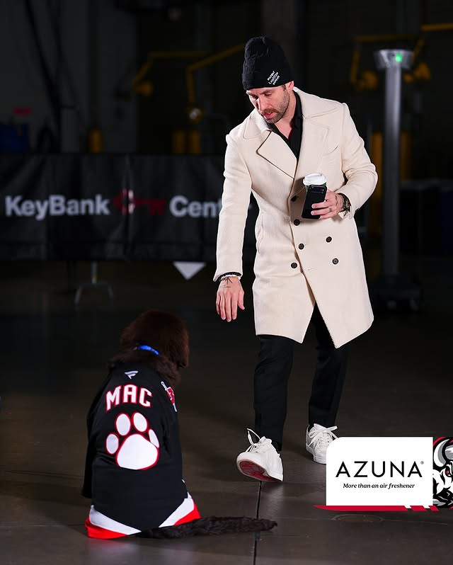 Instagram post by @sabrespup for Azuna. Caption reads: Little bear sighting today! 😍.