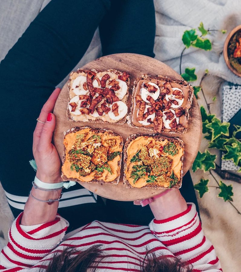 Instagram post by @annelinawaller for EDEKA. Caption reads: #Anzeige For A HEALTHIER OPTION 
Have you tried....