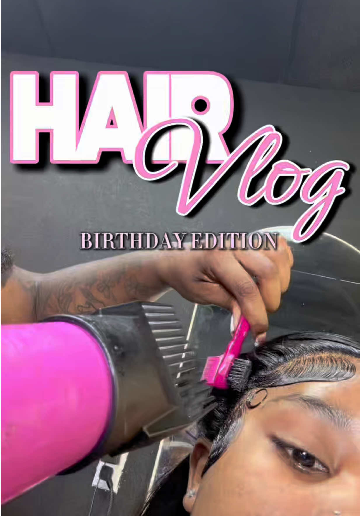 TikTok post by @x.raayraay1 for Lemoda Hair. Caption reads: Happy birthday to meee 💕 Ft: @Lemoda SHOP THE....