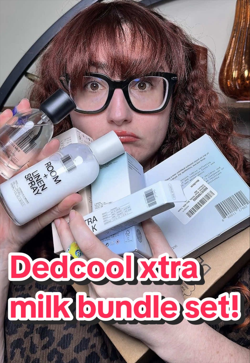 TikTok post by @candijessie for DedCool. Caption reads: [...] #creatorsearchinsights #vanityperfume....