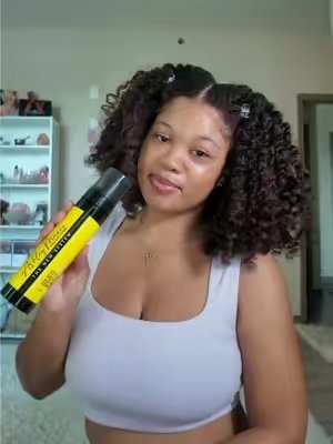 TikTok post by @sincere.lymarie for The Hair Diagram. Caption reads: [...] Loving the hold and definition from....