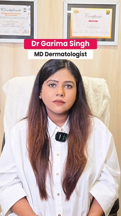 Instagram post by @drgarima_skindoctor_varanasi for Cetaphil. Caption reads: Less oil, more confidence, clearer days....