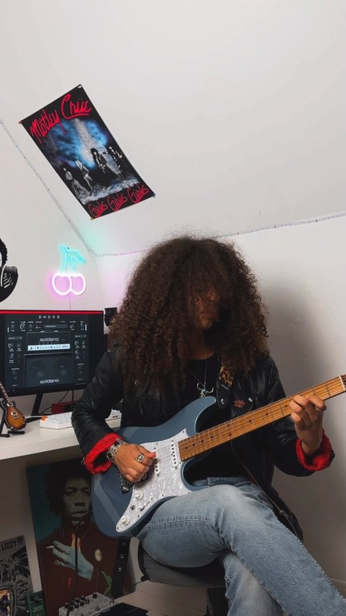 Instagram post by @steffstover for Neural DSP. Caption reads: [...] your hands on your favorite one with....