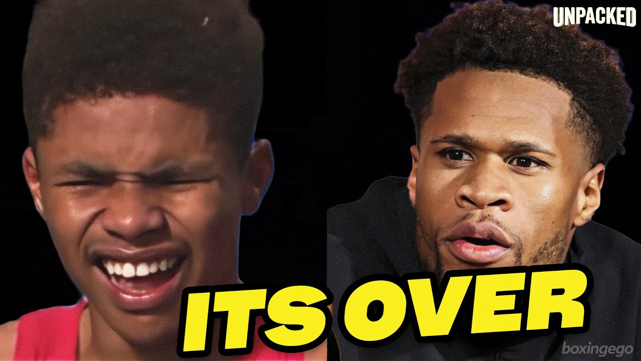 YouTube post by @BOXINGEGO for Cash App Studios. Caption reads: Devin Haney & Shakur Stevenson Are Facing a Real....