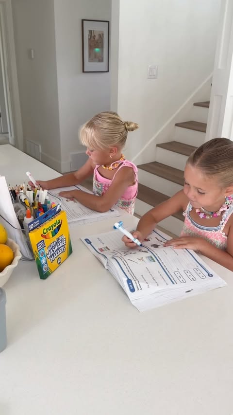 Instagram post by @regangilster for Crayola. Caption reads: Spend the day with us! @crayola #CrayolaUltraClean....
