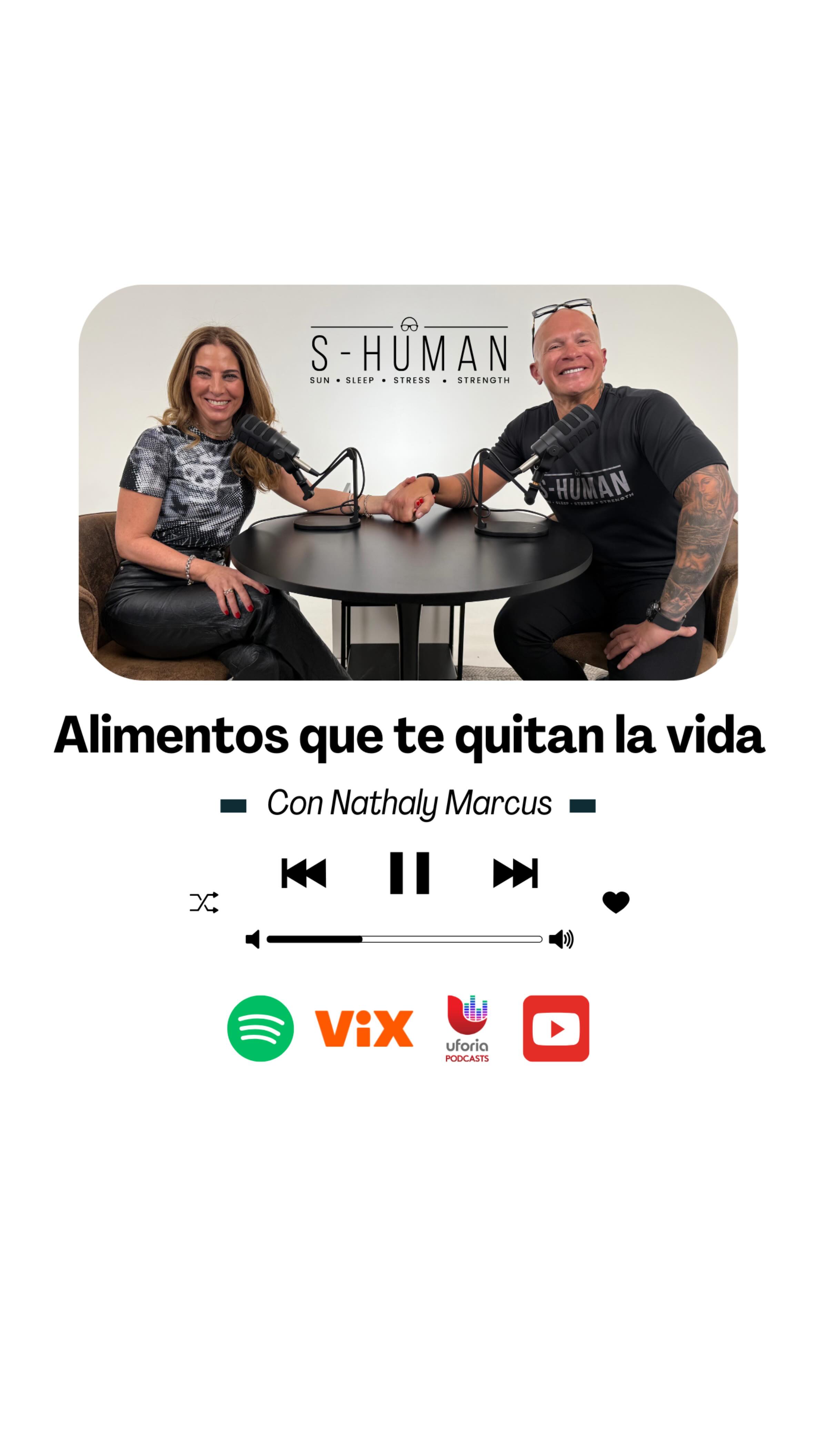 Instagram post by @nathalymarcus for Spotify. Caption reads: Lo ideal es… no tomar #alcohol 🍺

Nuevo episodio....