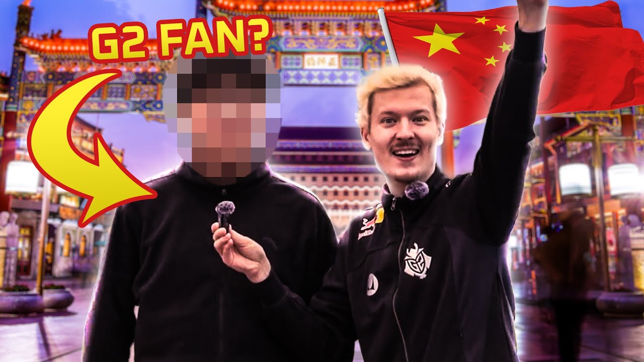 YouTube post by @G2LoL for G2 Esports. Caption reads: China Thinks G2 Will Win Worlds 2025.