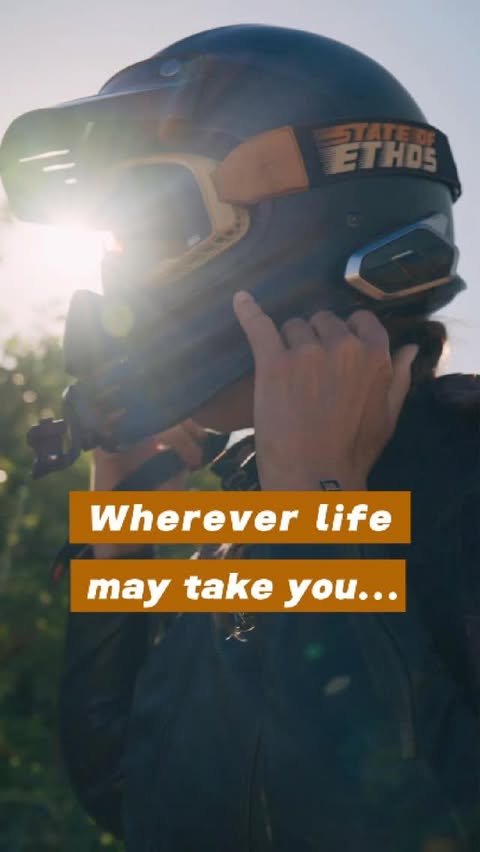 Instagram post by @timetoride.de for SP Connect. Caption reads: No matter where our crazy motorcycle adventures....