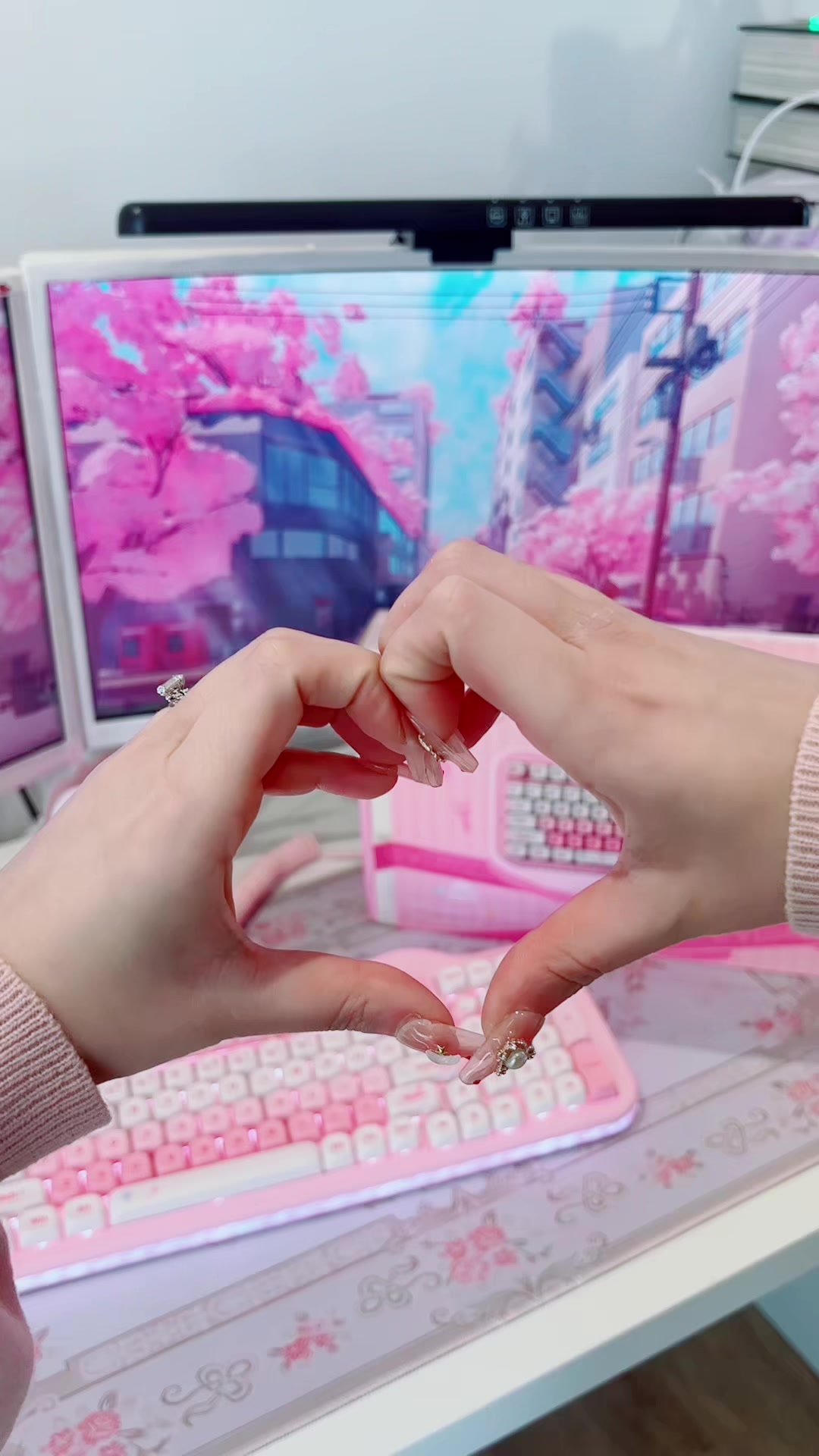 TikTok post by @nintendo.grl for YUNZII. Caption reads: [...] do an asmr unboxing of the adorable @YUNZII....