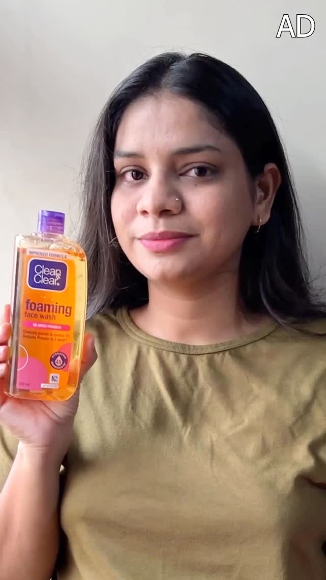 Instagram post by @pandeyshruti06 for Clean & Clear. Caption reads: When the whole prep is A1 but a pimple shows up....