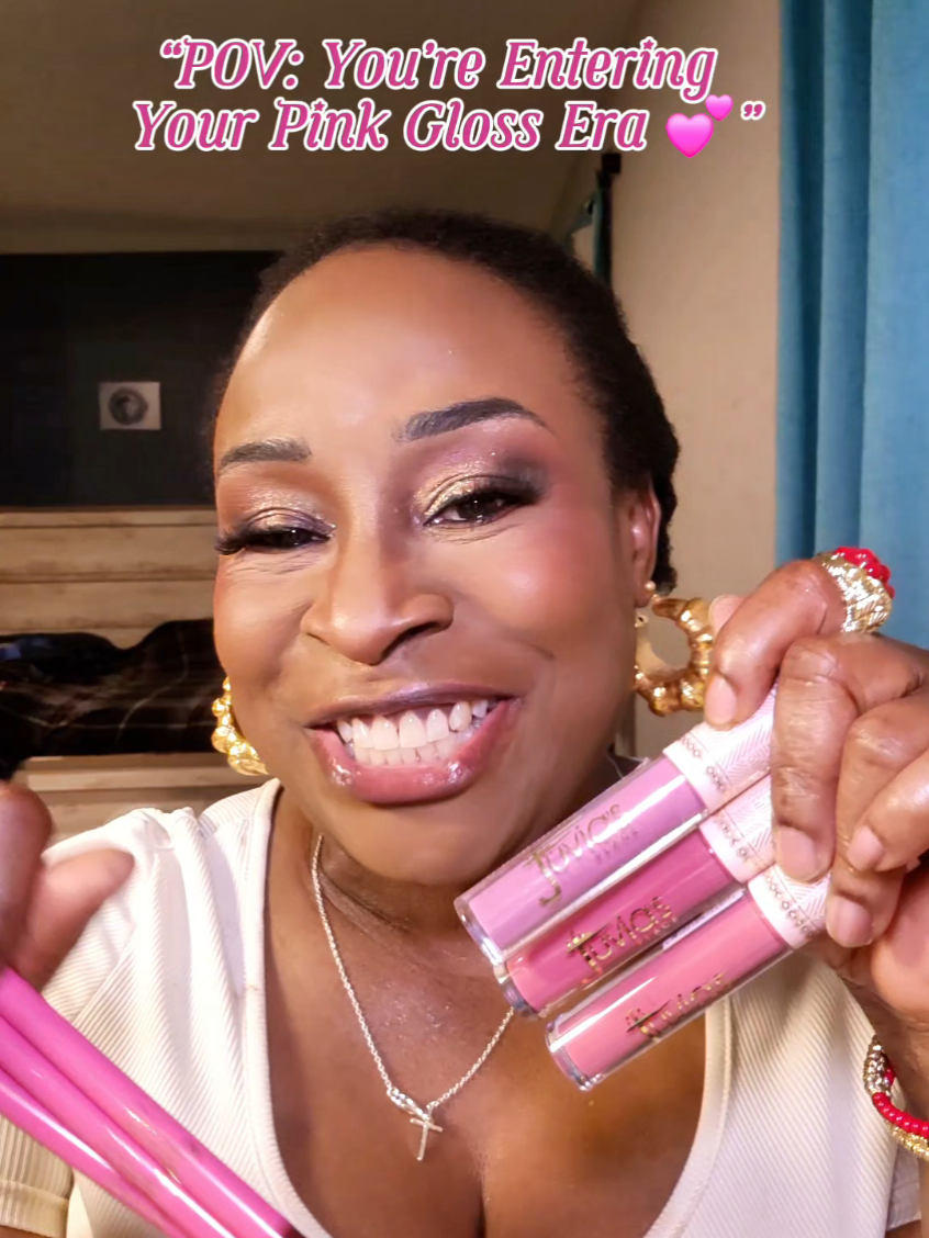 TikTok post by @lubeerocks for Juvia’s Place. Caption reads: [...] shop my exact lip combos @Juvia’s Place....