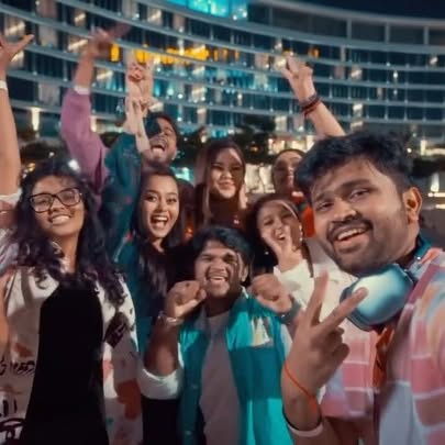 Instagram post by @anirudhsuswaram for Yas Island. Caption reads: [...] Amazing Chance to WIN a Dream Trip to Yas....