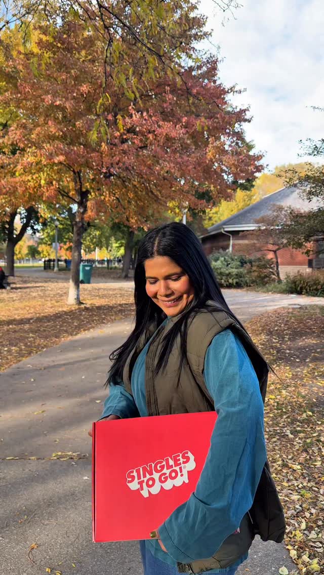 Instagram post by @misskren for Dollar General. Caption reads: #ad Fall walks + Singles To Go = the perfect combo....