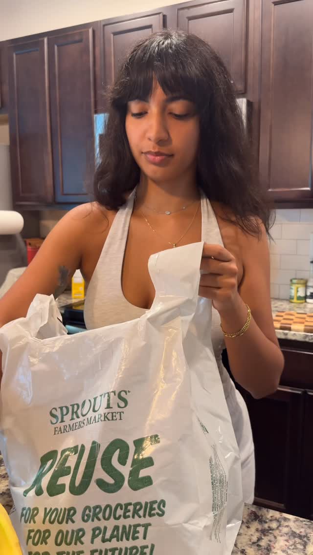 Instagram post by @breakthrukitchen for Forager Project. Caption reads: Banana pudding greek yogurt 🍌 In collaboration....