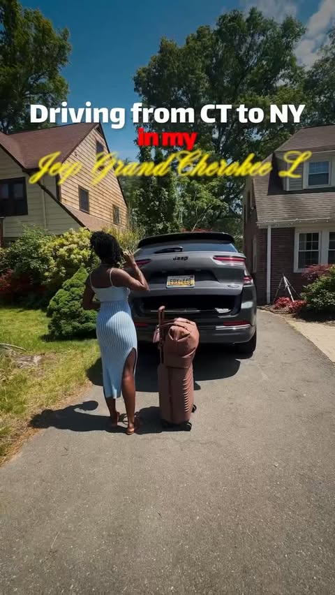 Instagram post by @shakespeareagency for Jeep. Caption reads: Connecticut → New York … road-trip with @jeep....