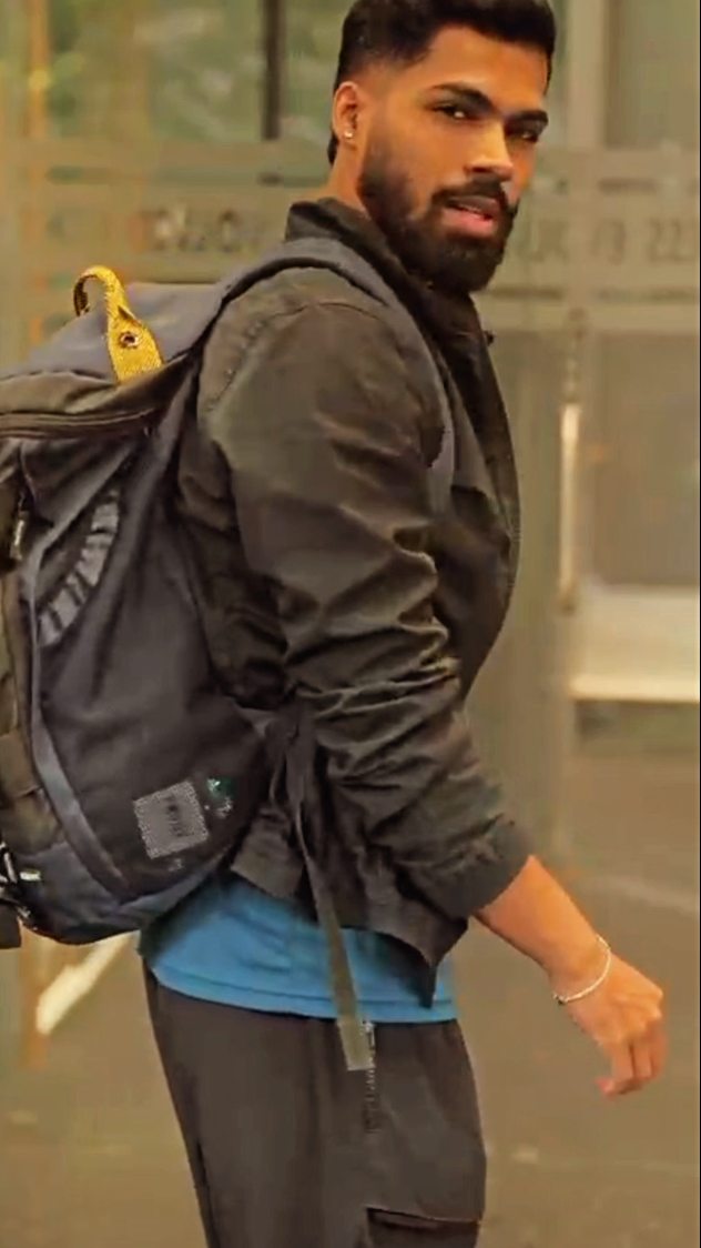 Instagram post by @jr.hardikpandyaa93 for OpenAI. Caption reads: Jo bhi ho ChatGPT Go. 
#ChatGPTGoFree
#ad.