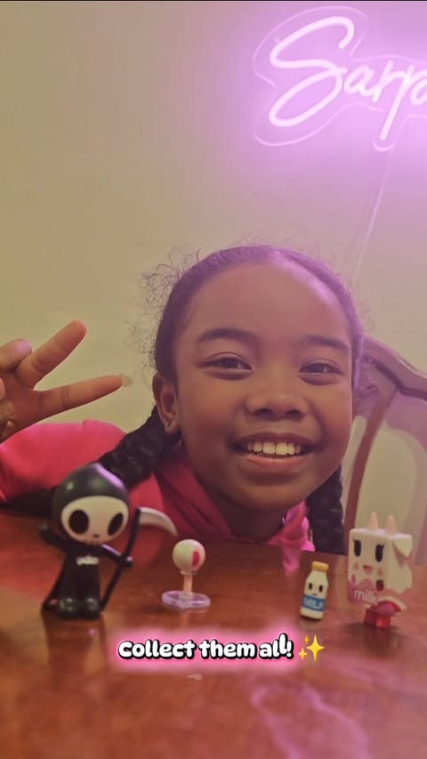Instagram post by @mama.regz_ for Wire PR. Caption reads: AD 💖✨ My daughter is loving this! We opened a....