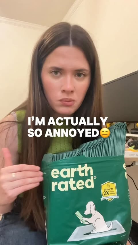 Instagram post by @ceciandpenny for Earth Rated. Caption reads: This is why you shouldn’t get @earthrated pee....