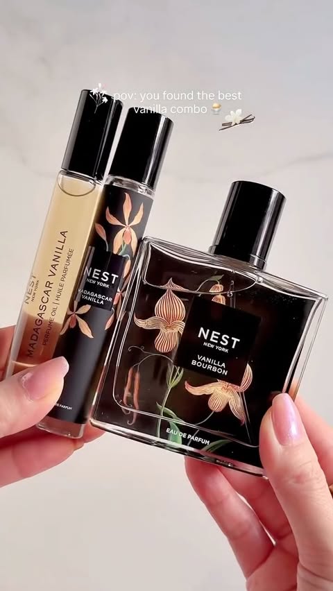 Instagram post by @fromsandyxo for NEST New York. Caption reads: Vanilla dreams ✨ @nestnewyork 

Playing layering....