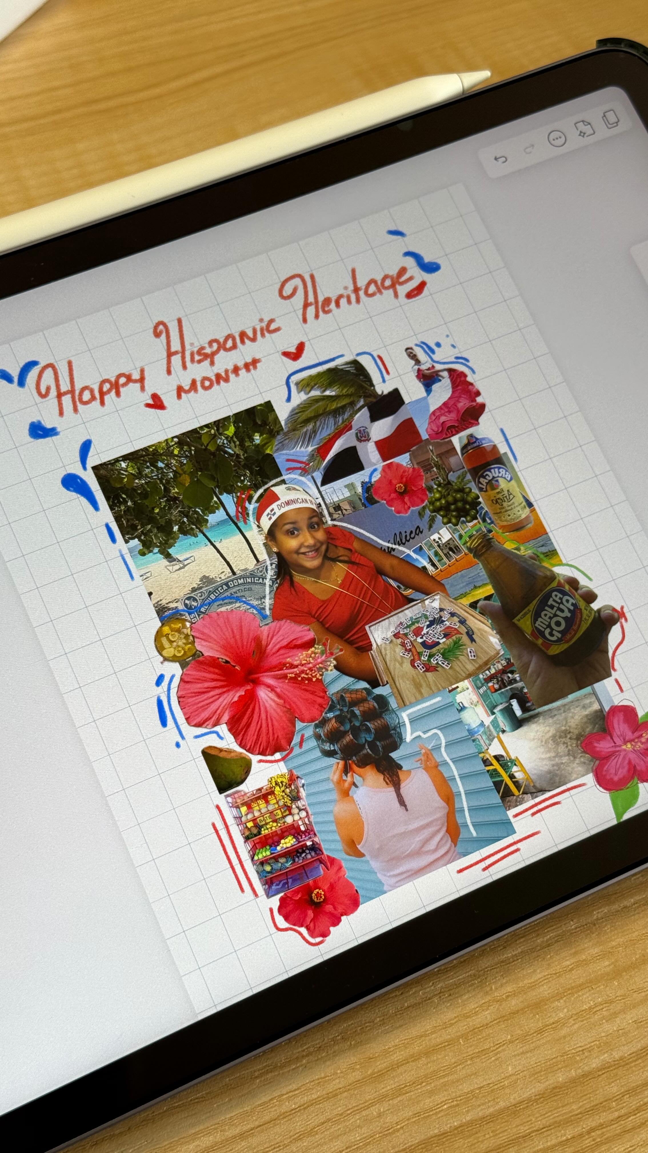 Instagram post by @yungpicari for Notability. Caption reads: Happy Hispanic Heritage Month....