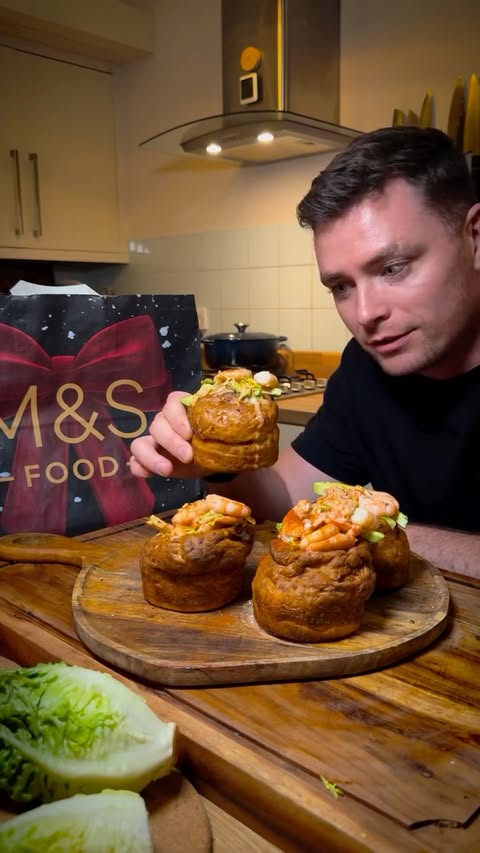 Instagram post by @beefyboysfoodtour for Marks and Spencer. Caption reads: At M&S, they’ve taken the guesswork out with their....