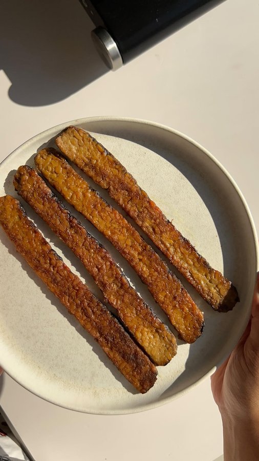 Instagram post by @thisisdeeskitchen for LightLife. Caption reads: [...] keeping a secret! I’m partnering with....