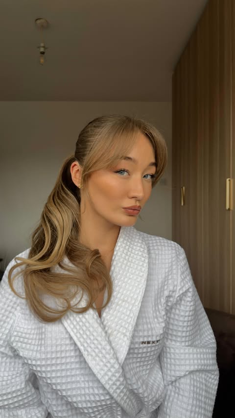 Instagram post by @bethansowerbyy for Color Wow Hair. Caption reads: Happy NYE✨ how will you be having your hair this....