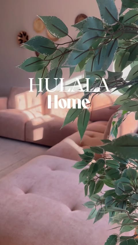 Instagram post by @esma.yucelsat for Hulalahome. Caption reads: Small details really do change the whole vibe of a....