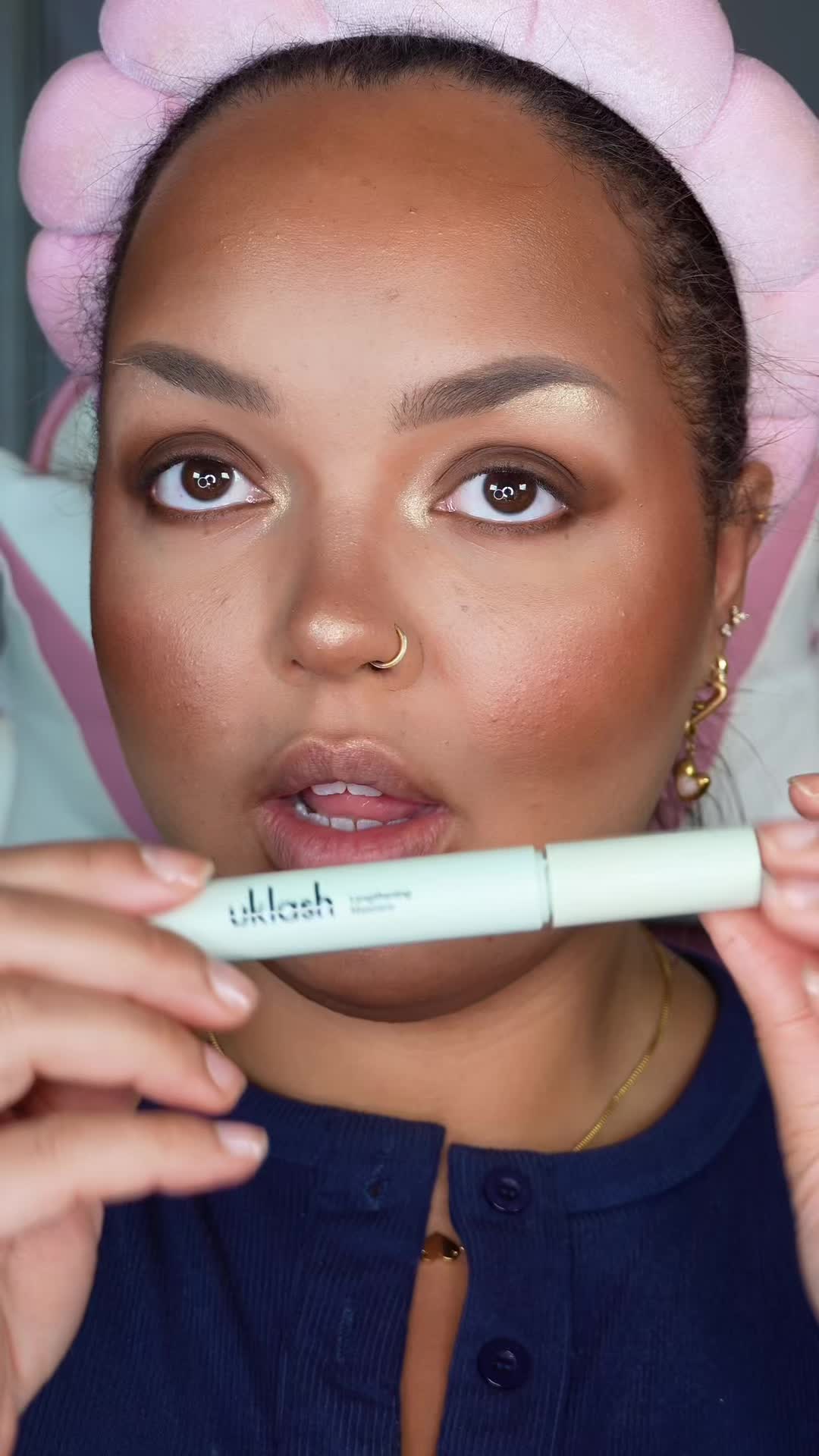 TikTok post by @janet.osayande for UKLASH. Caption reads: [...] such a good one 👀✨ The @UKLASH Lengthening....