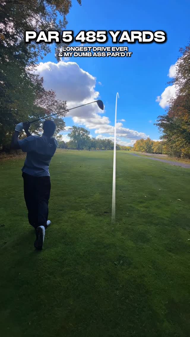 Instagram post by @d1golfs for COBRA Golf. Caption reads: Best driver in the game period 378 yards… argue....