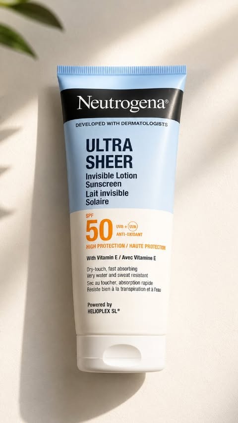 Instagram post by @saretta_corso_ for Neutrogena UK & Ireland. Caption reads: ☀️ My Go-To Body Sunscreen This Summer ☀️ I've....