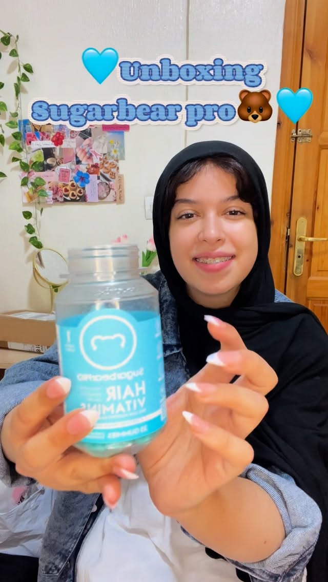 Instagram post by @shosholifestyle1 for SugarbearPRO. Caption reads: SugarbearPRO vitamins for stronger hair &e
better....