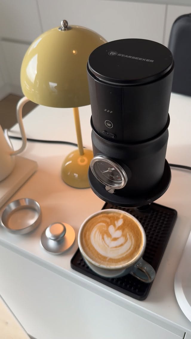 Instagram post by @starseeker.inc.official for 19grams. Caption reads: Weekend vibes = coffee + calm + creativity ☕️✨ A....