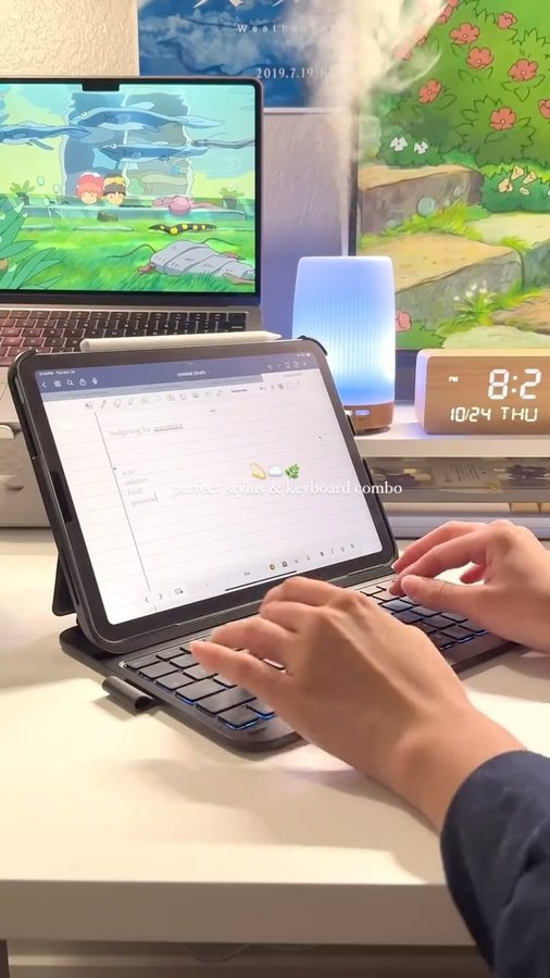 Instagram post by @bearyspacey for inateck. Caption reads: [...] accessories you definitely need!....