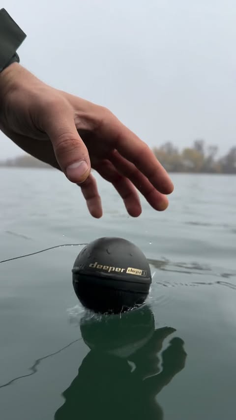 Instagram post by @thefishing.couple for Deepersonar. Caption reads: One cast, and the whole lake is in front of your....