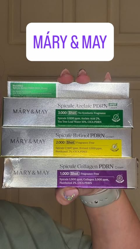 Instagram post by @angelcitro for Mary&May. Caption reads: [...] @marynmay_official @marynmay_global....